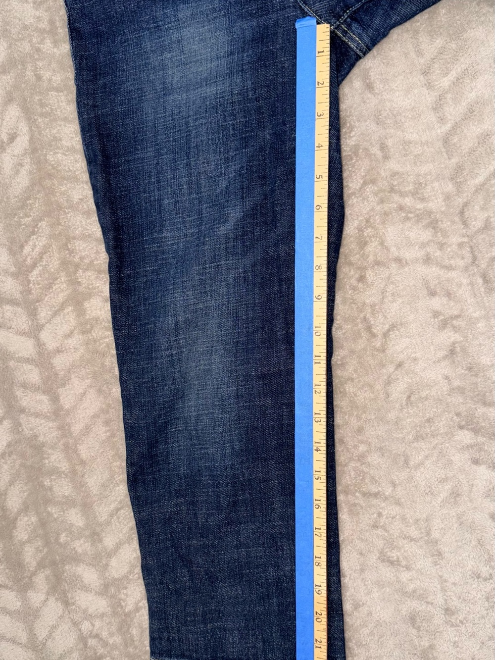 Tommy Hilfiger Hope Crop Dark Wash Preppy Y2K Stretch Denim Capris | Size 4 - Picture 5 of 10